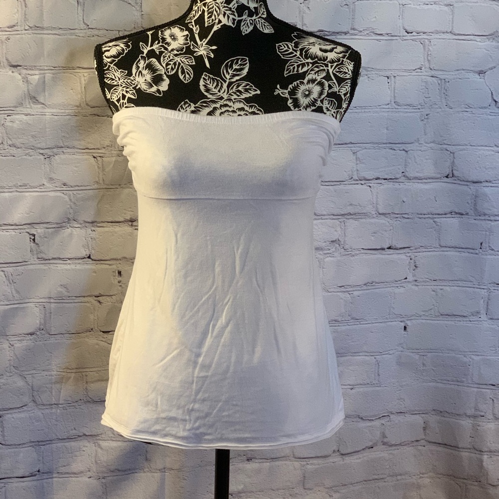 White Banana Republic Tube Top